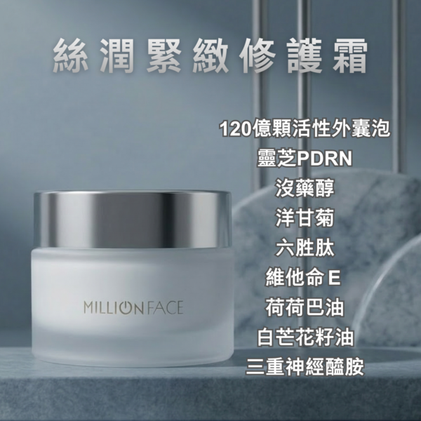 【蜜蓮菲絲】精華修護霜肌膚保養組